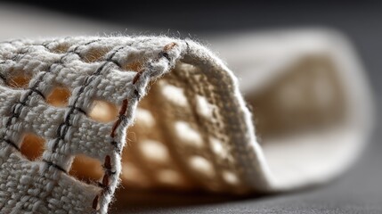 Sac en toile de jute tiss&eacute;e contenant des noix dans une ambiance