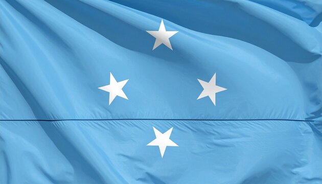 flag of Federated States of Micronesia  