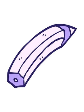 pixelize effect animation of cartoon doodle of a coloring pencil