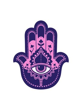 pixelize effect animation of tattoo in traditional style of a hamza