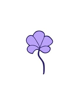 flashy sales animation of cartoon quirk doodle leaf