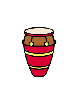 starburst effect animation of brazilian repinique carnival drum
