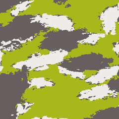 Tiger stripe camouflage seamless vector pattern for background, Fabric and others.
