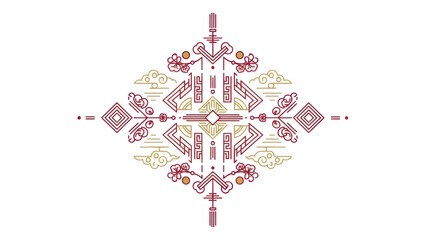 Intricate Geometric Pattern Design. © Maryati