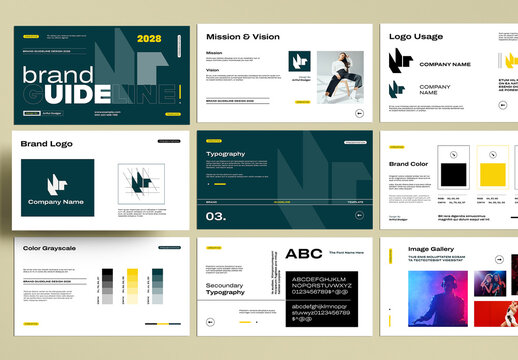 Brand Guideline Presentation Template