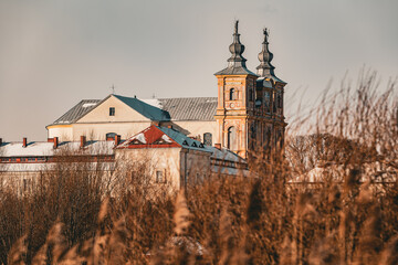 The town of Krasnystaw in Poland, a historic church
