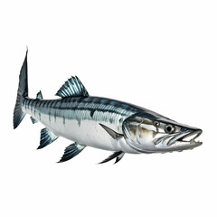 fish on a white background