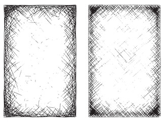 Dynamic abstract art with intersecting lines and geometric shapes