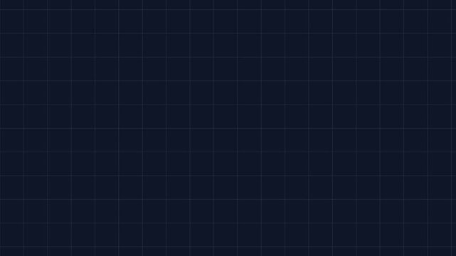 Moving grid pattern on a dark blue background
