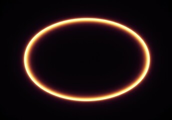 Obraz premium Abstract energetic oval shape representing a blank spiritual aura field, perfect for overlay or metaphysical designs ,field ,diagram ,cosmic