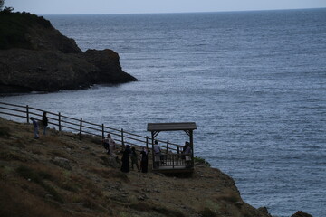 City views and travel routes from Sinop, the pearl of the Black Sea. Sinop Hamsilos, Alaaddin Mosque built in 1214, Erfelek Waterfall with 28 levels.