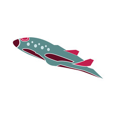 Rocket In The Sky, Rocket Vector Illustration Design