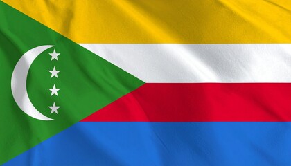 Obraz premium flag of Comoros 