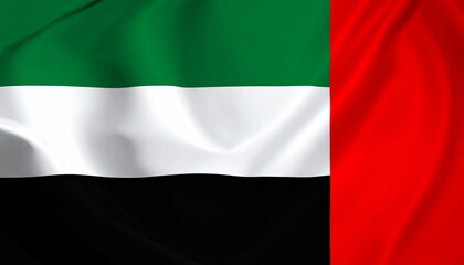 Fototapeta premium flag of United Arab Emirates 