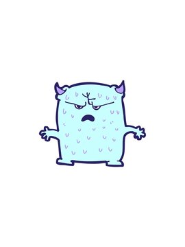 sales flash animation of cartoon little alien