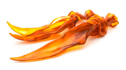 dried seaweed sheets on white background