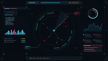 Data visualization tool displays connections and trends in network analysis for better understanding of information flow