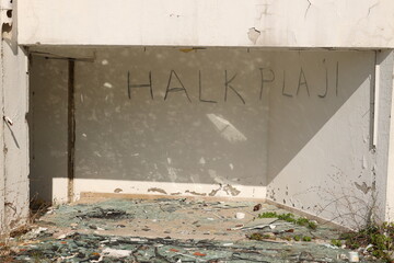 An abandoned hotel with sea views located on the coastal part of Beykoz Riva.