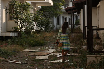 An abandoned hotel with sea views located on the coastal part of Beykoz Riva.