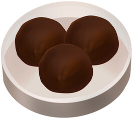 heart shaped chocolates