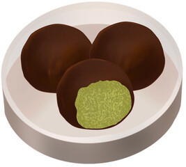 heart shaped chocolates