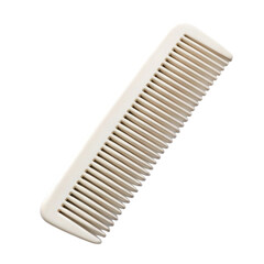 Hair comb isolated on white background 2