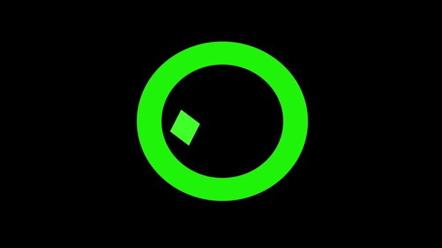 tik mark icon animation. black background check mark