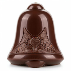 Close-Up of French Easter Chocolate Bell