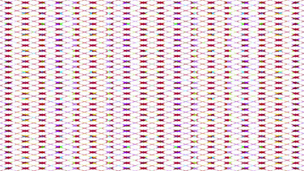 Rainbow Geometric Lattice Glitch Art Background