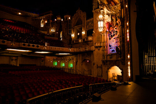 Coronado Performing Arts Center theater in Rockford Illinois USA