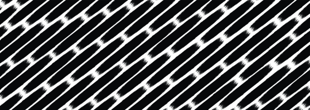 Paint Strokes using a thick brushPaint brush set of bursh Black Paint Strokes using a thick brushSet of vector paint brush stroke