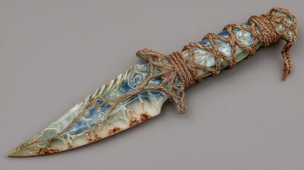 knife on a white background