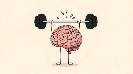Brain Lifts Weights