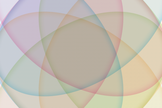 abstract background with circles - Powered by Adobe