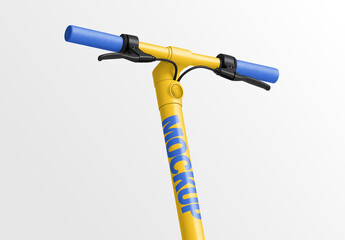 Electric Scooter Mockup
