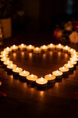 candles in the church