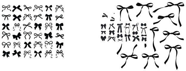 Vector Illustrations of black...