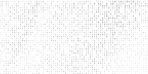 Stream binary code. Binary code matrix. Background on screen from numbers 0 and 1. Computer matrix. Numbers on screen. Binary code. Graphic data, decryption, algorithm, encryption element.