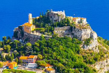 The Village of Eze, Provence, Southern France © proslgn