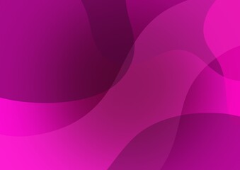 Abstract pink and magenta gradient background with flowing shapes 