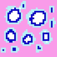 Obraz premium Illustration background abstrak design pattern colorful art geometric decor