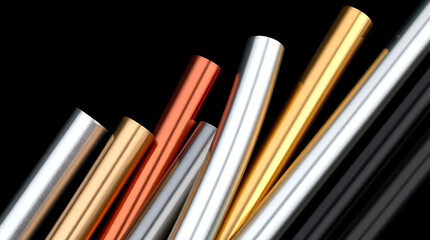 books on black background