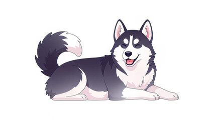 siberian husky dog © Jun