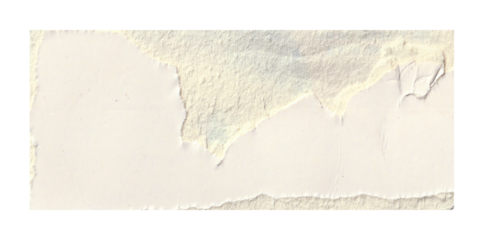 torn blank pages with uneven texture edges. ripped white paper sheets png isolated on transparent background.