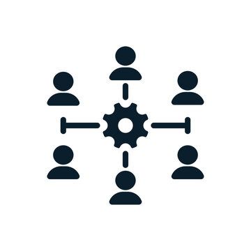 Centralized Management System Icon