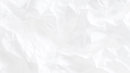 Obraz premium white crumpled paper texture background