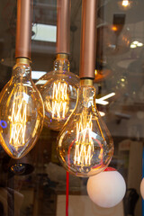 Decorative antique edison style light bulbs