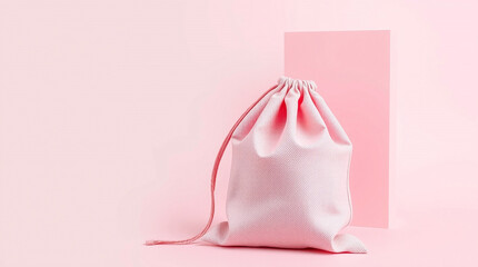 pink ribbon on white background