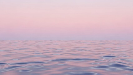 Calm sunset over the ocean