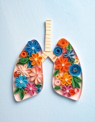 Colorful wooden spoons and shoes with floral Easter egg patterns create a vibrant holiday vector illustration for a spring celebration card design